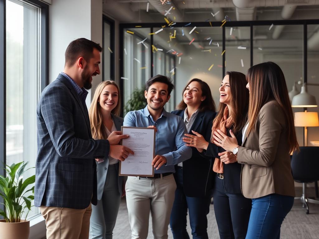 Manager overseeing hybrid team engagement and scheduling