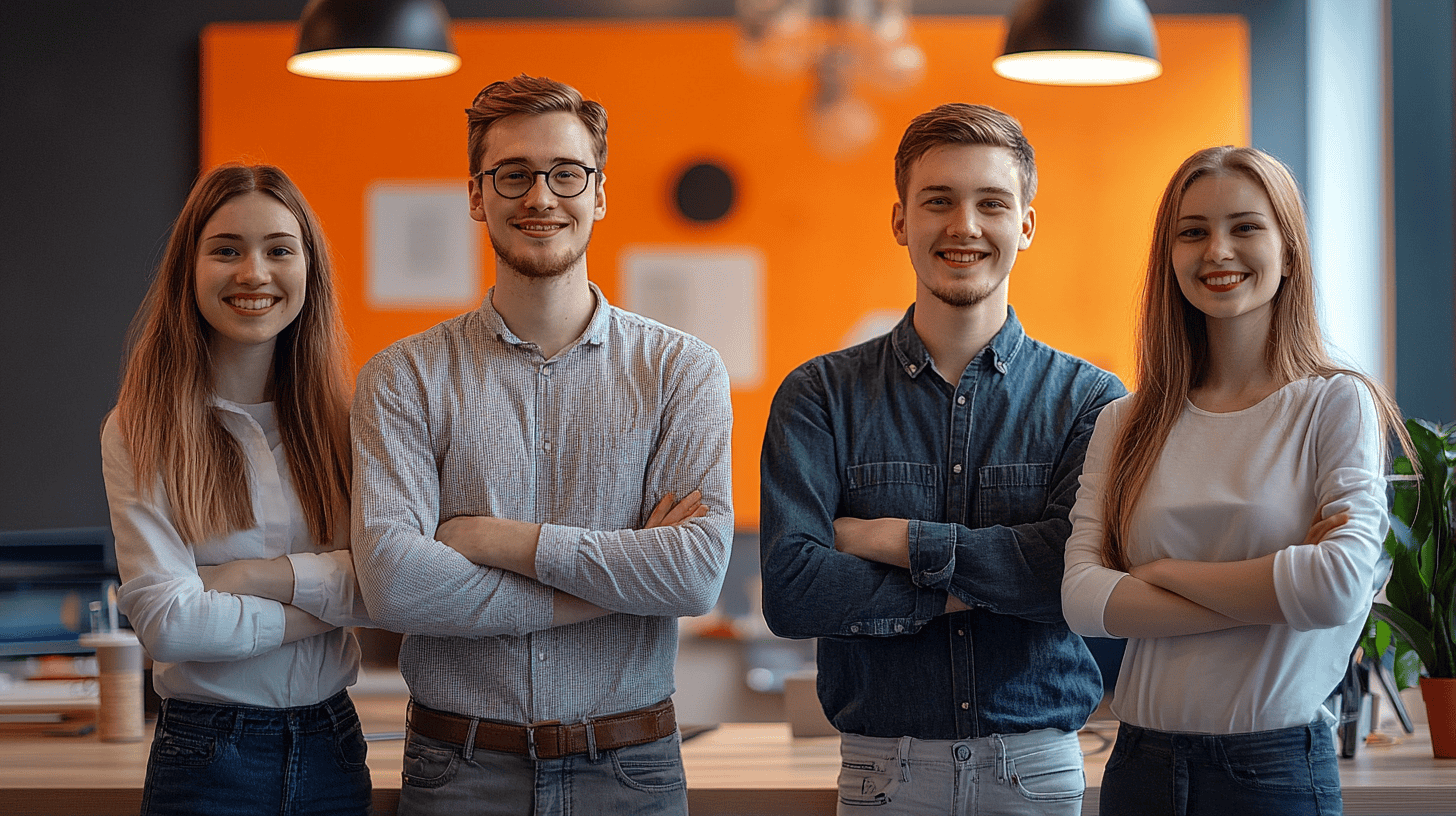 innovateit's members standing together