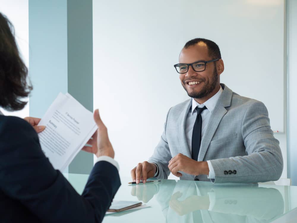 Hiring Manager Interviewing Candidate with the help of Emotional Intelligence