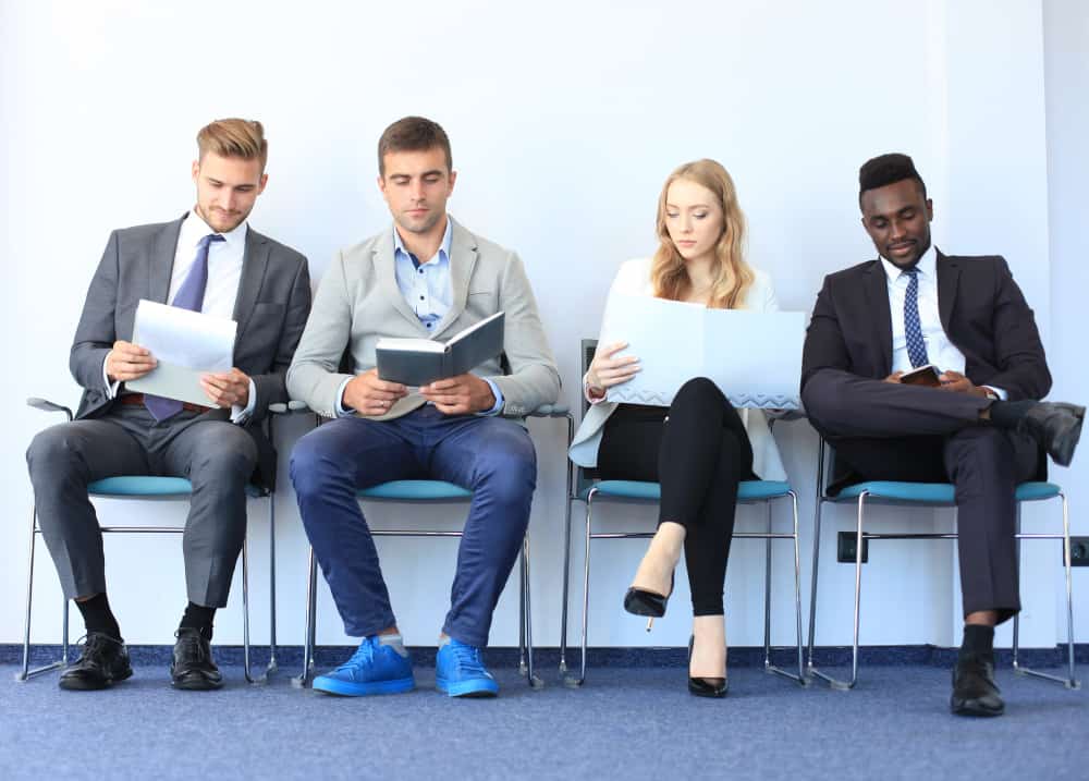 Quality Applicants Waiting for their Interview