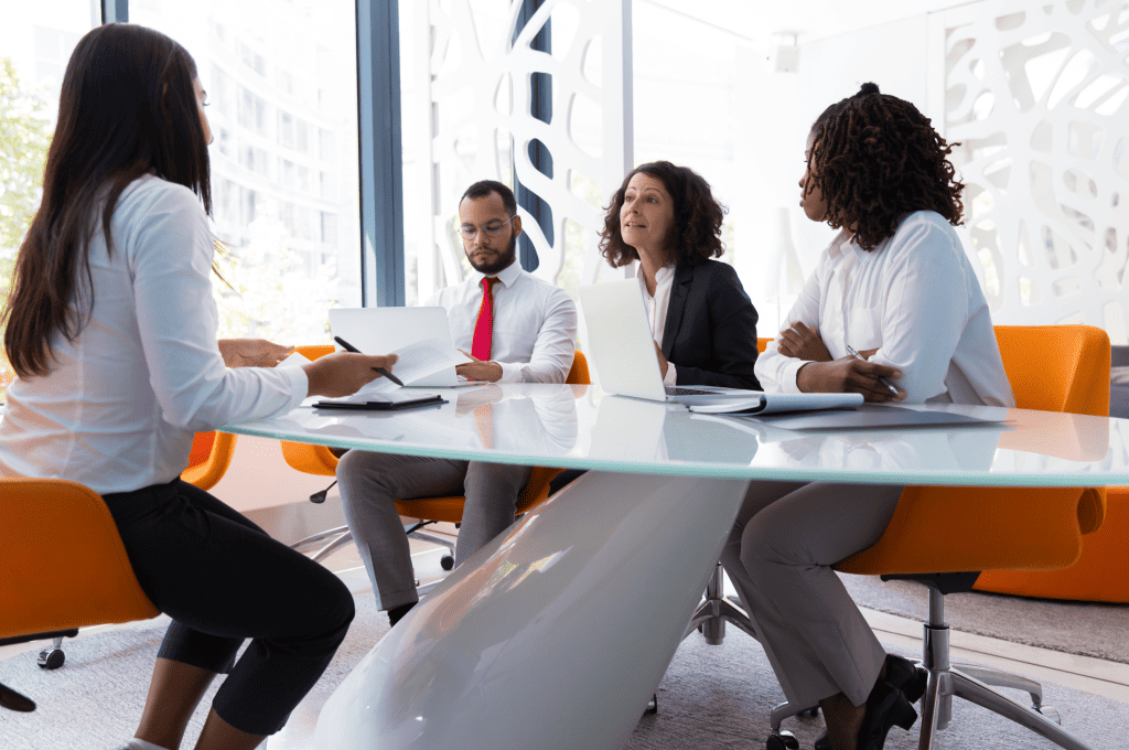 HR Manager Interviewing Job Candidate