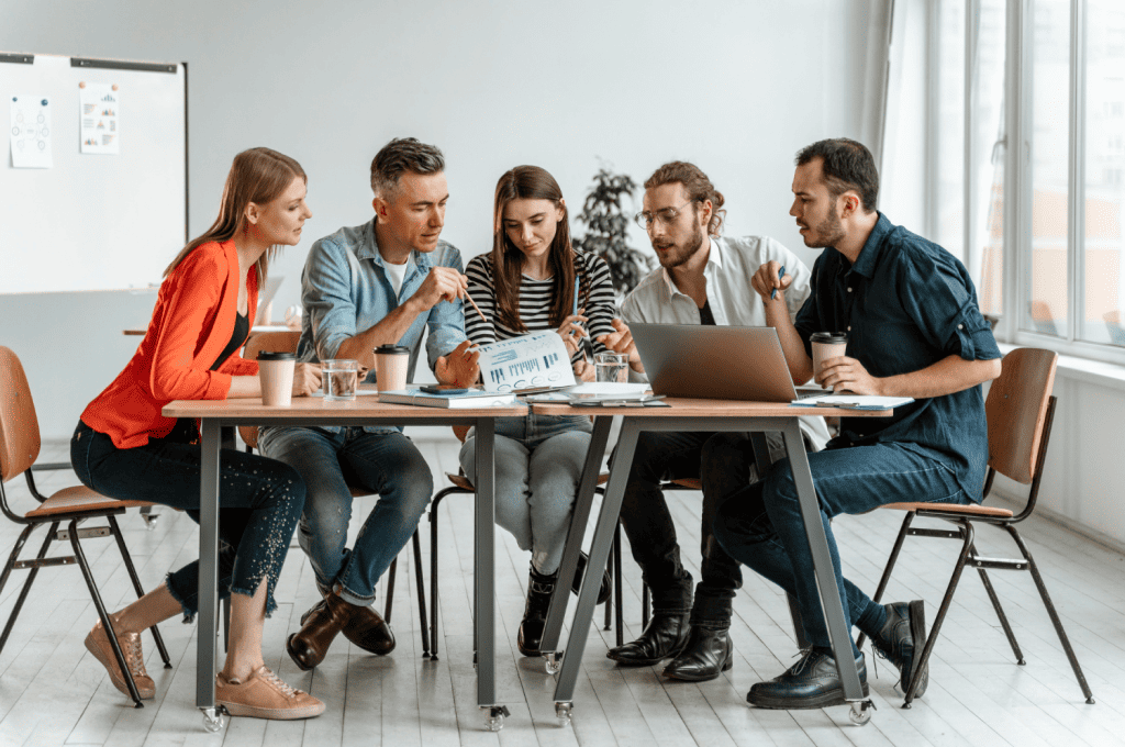 HR Manager giving Overview of Innovative Job Distribution Techniques