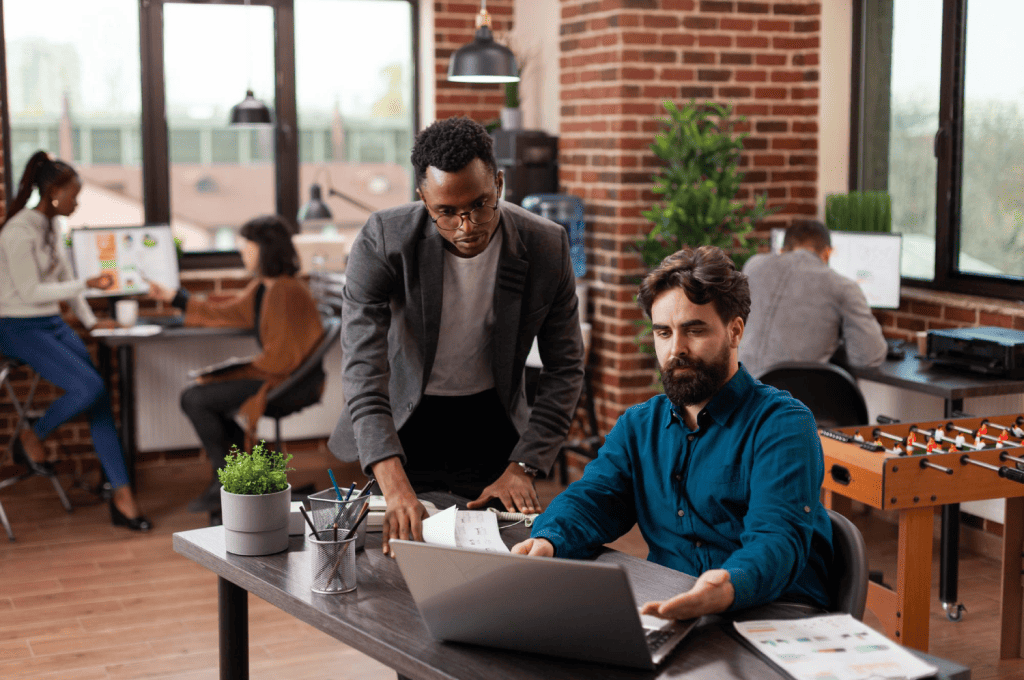 Recruiter improving onboarding and integration