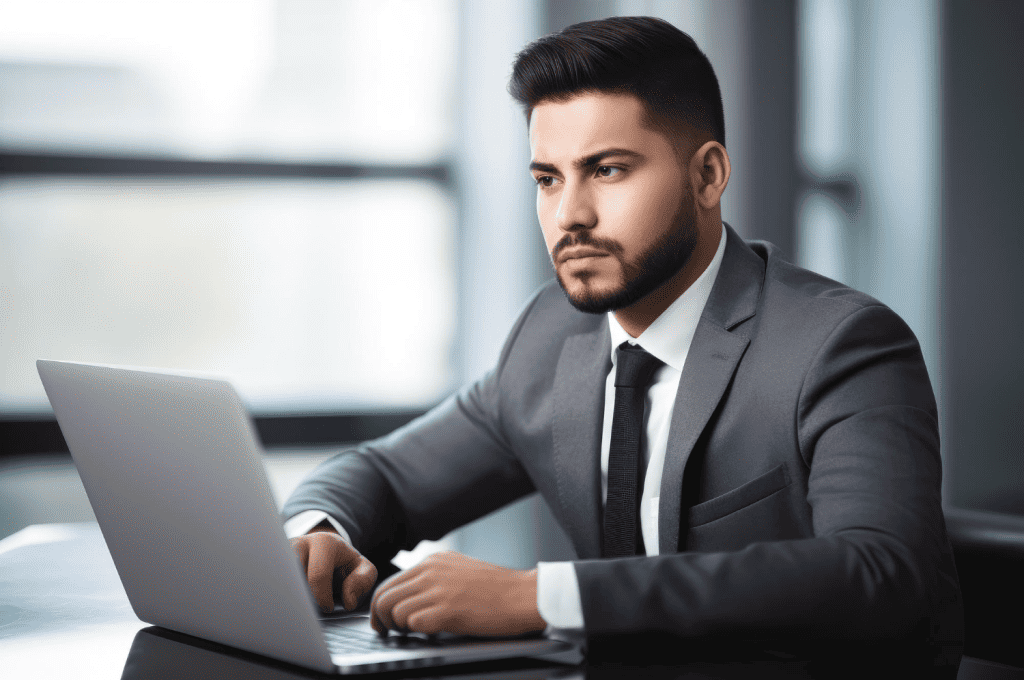 Recruiter improving recruitment process with benchmarking data