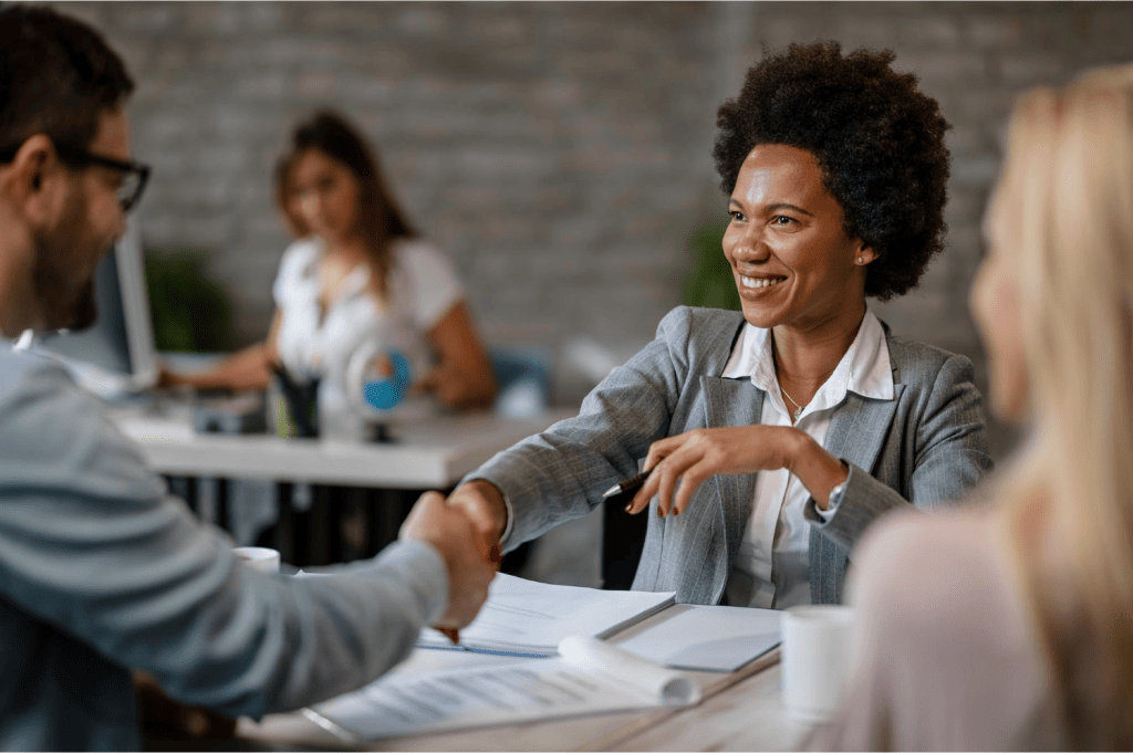 Recruiter accepting candidate from Jobsite