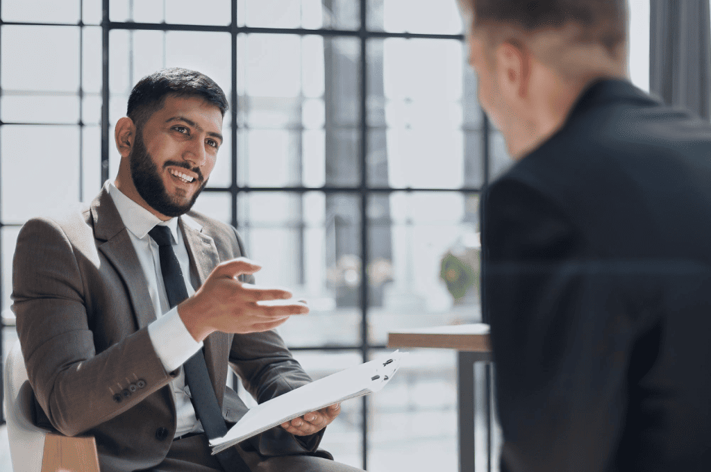 Recruiter hiring candidates from IT job boards