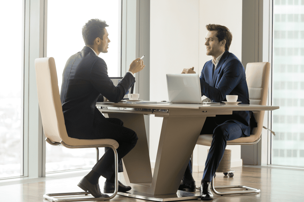 Successful entrepreneurs are analyzing perspectives