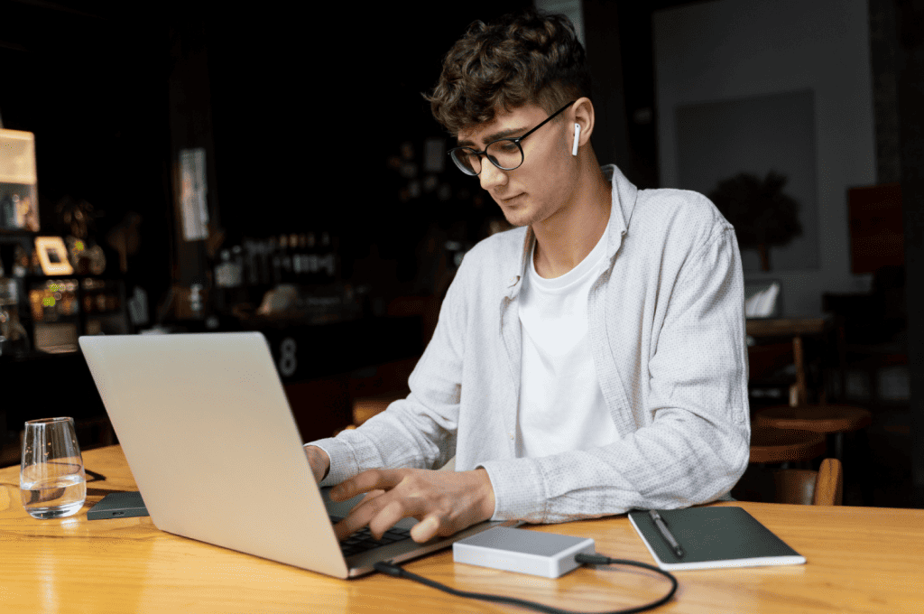 Recruiter looking into current HR office trends