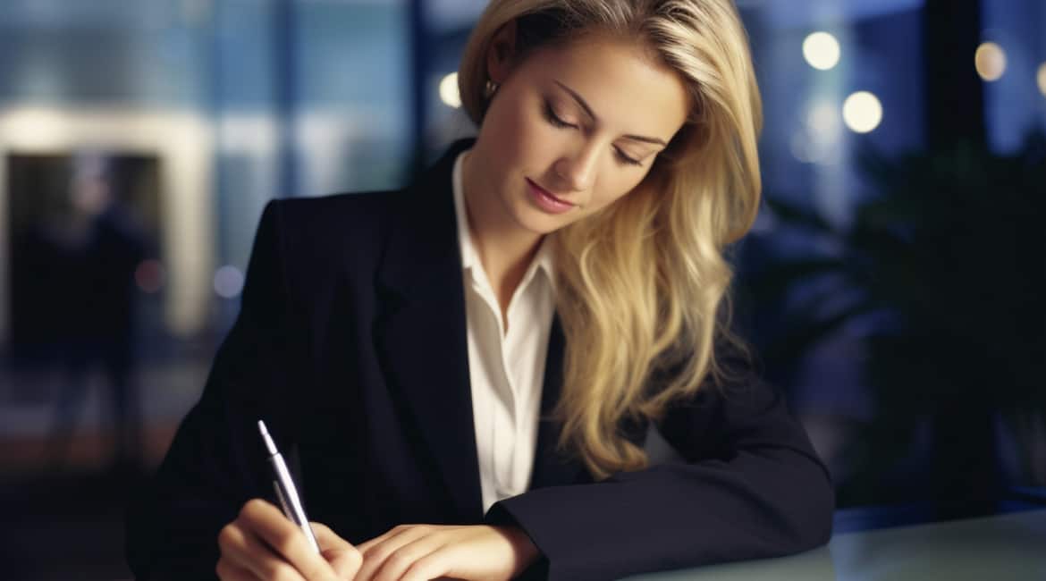 Candidate Filling Out Survey To Increase Survey Participation